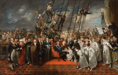 The Arrival of Louis XVIII at Calais
